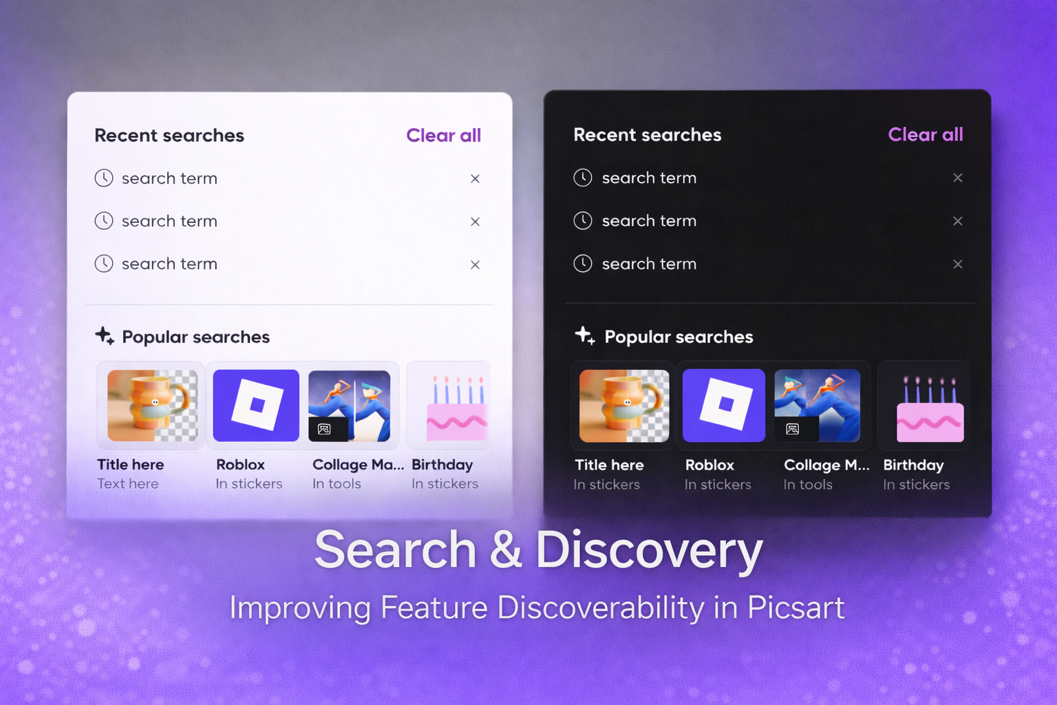 Search & Discovery